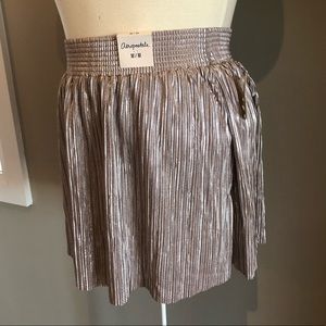 Aeropostale metallic skirt